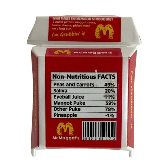 Zuru Mega Gross Minis Lot of 4 Star Barf Coffee Rot Dog McMaggots Sick Tacks - Picture 14 of 16